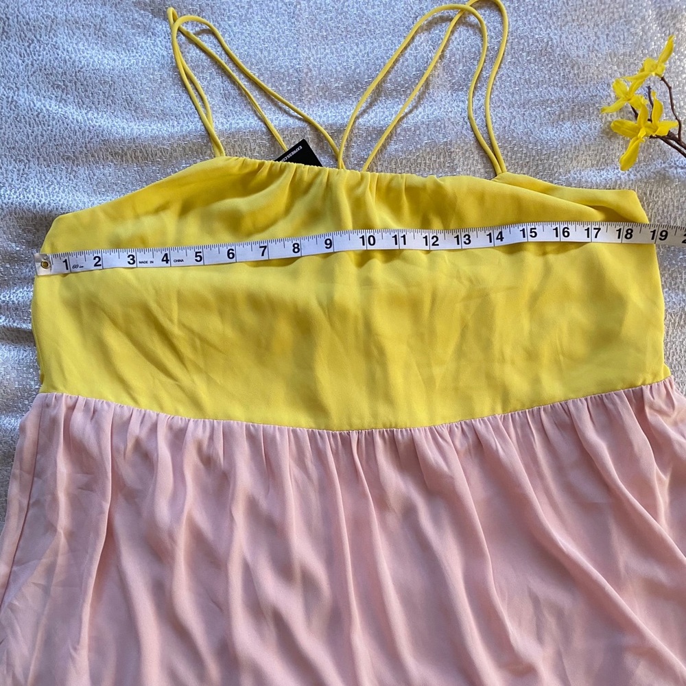 EXPRESS Color Block Maxi Dress - Picture 6 of 8